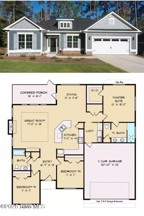 Floorplan - 259 Beau Pl, Mccormick, SC 29835 photo 1 of 1