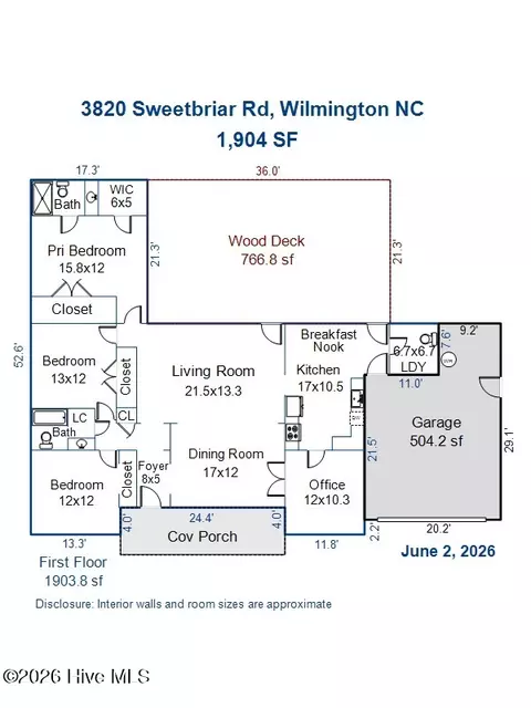 3820 Sweetbriar Rd, Wilmington, NC 28403