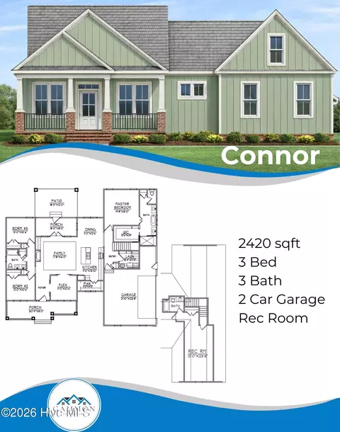 Floorplan - 207 Hillstead Way, Smithfield, NC 27577 photo 2 of 2