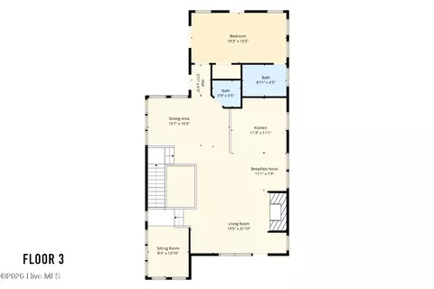 Floorplan - 24204 Caribbean Ct, Rodanthe, NC 27968 photo 3 of 4