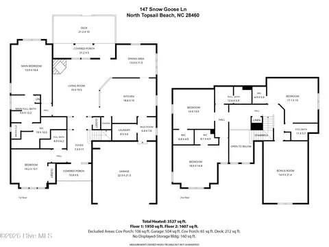 147 Snow Goose Ln, Sneads Ferry, NC 28460