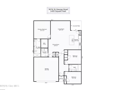 9074 Saint George Rd, Wilmington, NC 28411