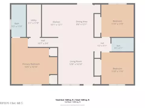 Floorplan - 216 Hc Powers Rd, Wallace, NC 28466 photo 2 of 2
