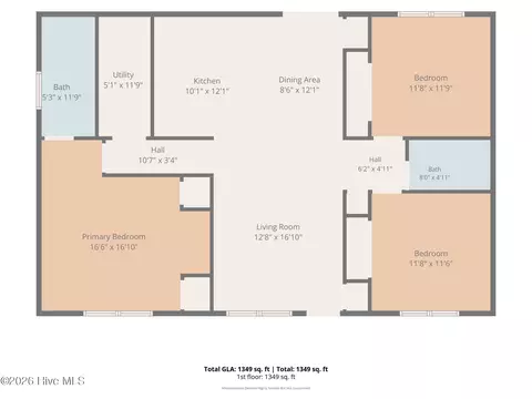 Floorplan - 216 Hc Powers Rd, Wallace, NC 28466 photo 1 of 1