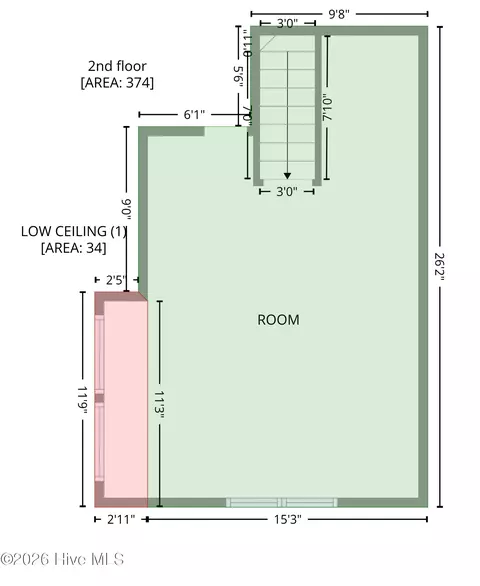 Floorplan - 427 Lakeview Dr, Hampstead, NC 28443 photo 1 of 1
