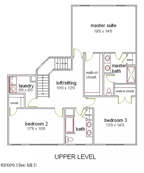 Floorplan - 130 Shadow Creek Ct, Pinehurst, NC 28374 photo 2 of 2