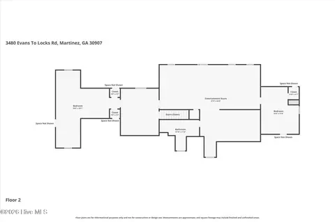 Floorplan - 3480 Evans To Locks Rd, Martinez, GA 30907 photo 3 of 3