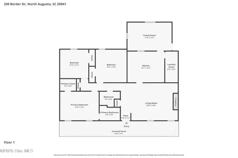 209 Border Dr, North Augusta, SC 29841