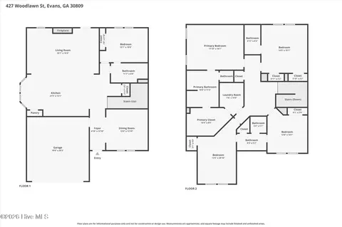 427 Woodlawn St, Evans, GA 30809