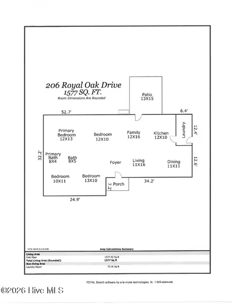 206 Royal Oak Dr, Wilmington, NC 28409