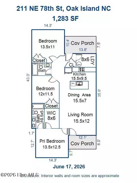 211 NE 78th St, Oak Island, NC 28465