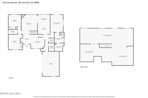 127 Laurens Dr, Mccormick, SC 29835