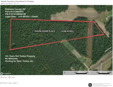 lot8 Odum Home Place Rd, Saint Pauls, NC 28384