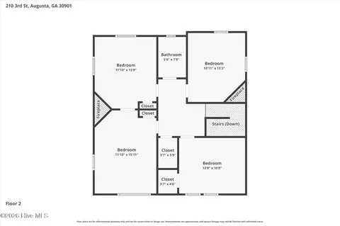 Floorplan - 210 3rd St, Augusta, GA 30901 photo 3 of 3