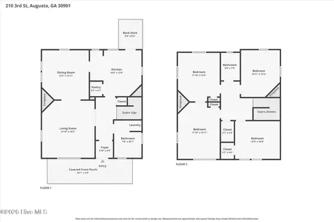 Floorplan - 210 3rd St, Augusta, GA 30901 photo 1 of 3