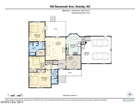 100 Savannah Ave, Grandy, NC 27939