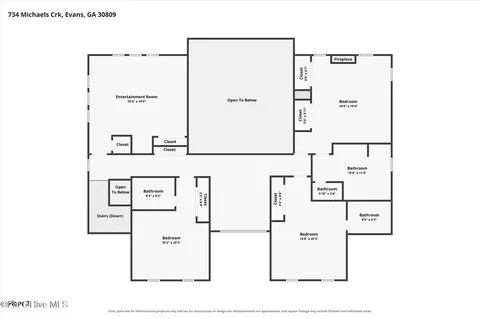 Floorplan - 734 Michaels Crk, Evans, GA 30809 photo 3 of 7