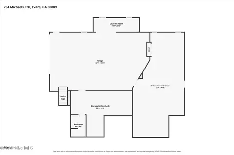 Floorplan - 734 Michaels Crk, Evans, GA 30809 photo 7 of 7