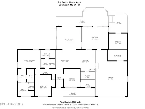 211 S Shore Dr, Southport, NC 28461