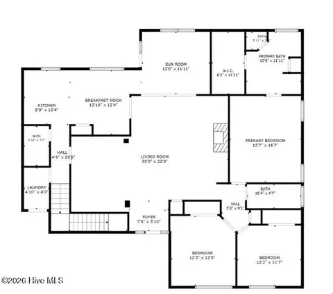 Floorplan - 3961 Cheyenne Trl, Martinez, GA 30907 photo 3 of 3