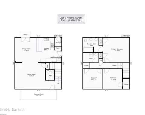 2260 Adams St, Wilmington, NC 28401