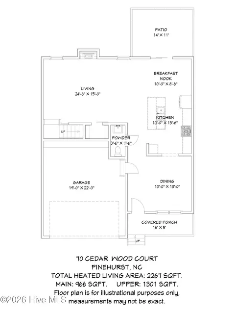 Floorplan - 70 Cedar Wood Ct, Pinehurst, NC 28374 photo 1 of 2