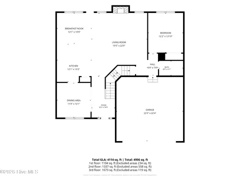 Floorplan - 4838 Tanner Oaks Dr, Evans, GA 30809 photo 1 of 3
