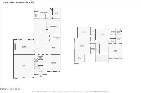 3654 Bay Dr, Martinez, GA 30907