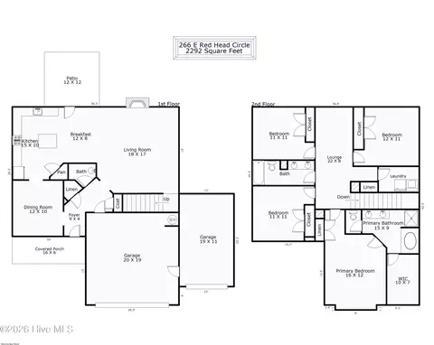266 E Red Head Cir, Sneads Ferry, NC 28460