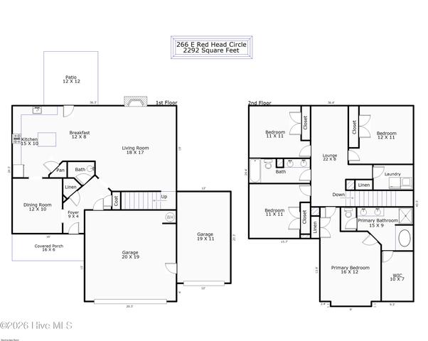 266 E Red Head Cir, Sneads Ferry, NC 28460