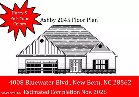 4008 Bluewater Blvd, New Bern, NC 28562