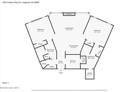 1307 Colony Place Dr, Augusta, GA 30907
