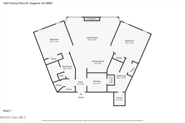 1307 Colony Place Dr, Augusta, GA 30907