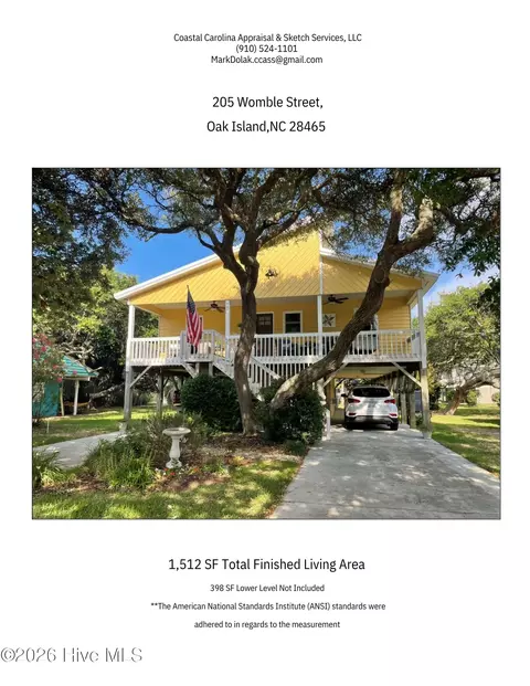 205 Womble St, Oak Island, NC 28465