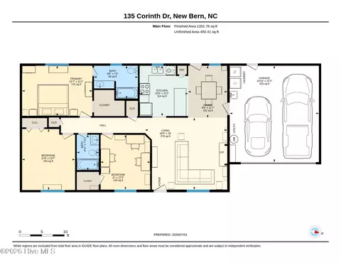 135 Corinth Dr, New Bern, NC 28562