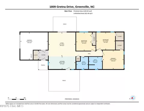 1809 Gretna Dr, Greenville, NC 27834