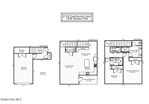 1716 Tearthumb Ct, Wilmington, NC 28403