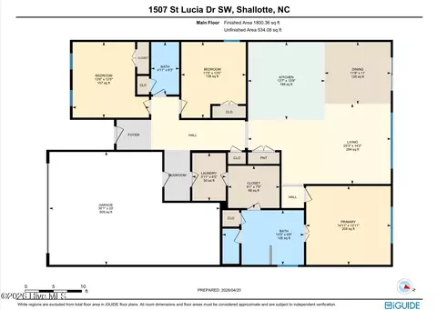 1507 St Lucia Dr SW, Shallotte, NC 28470