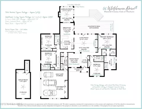 Floorplan - 46 Whitehaven Dr, Pinehurst, NC 28374 photo 1 of 2