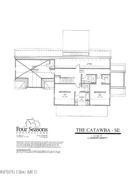 Floorplan - 7348 Huckleberry Dr, Spring Hope, NC 27882 photo 2 of 2