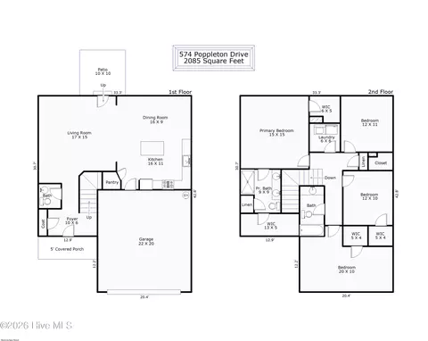 574 Poppleton Dr, Hampstead, NC 28443