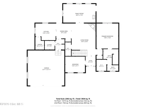 Floorplan - 6 Regal Way, Pinehurst, NC 28374 photo 2 of 6