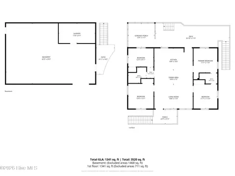 Floorplan - 1607 Emerald Dr, Emerald Isle, NC 28594 photo 5 of 5