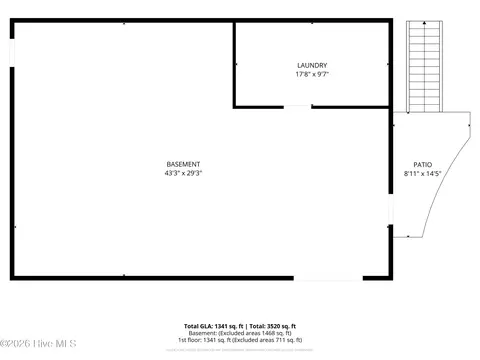 Floorplan - 1607 Emerald Dr, Emerald Isle, NC 28594 photo 4 of 5
