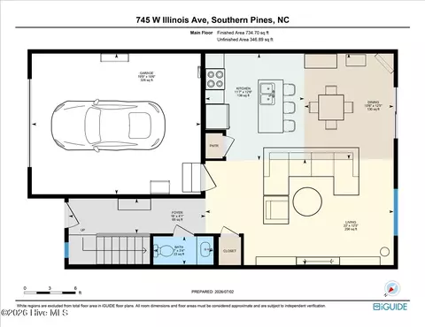 745 W Illinois Ave, Southern Pines, NC 28387