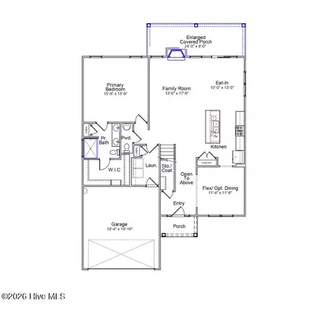 Floorplan - 258 Planters Walk, Hampstead, NC 28443 photo 1 of 1