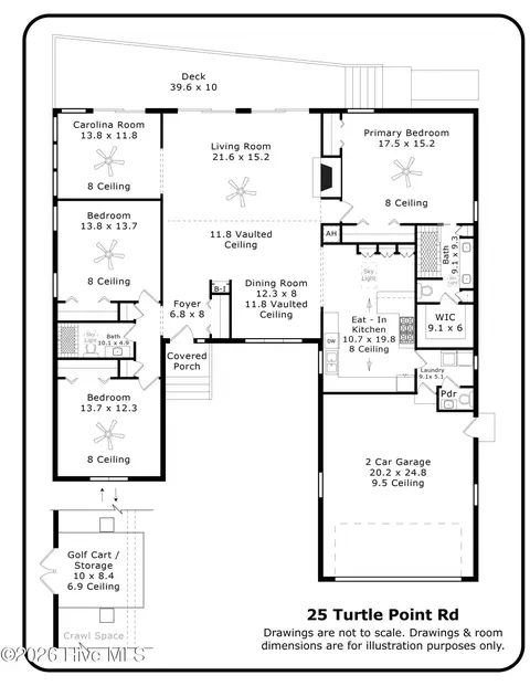 Floorplan - 25 Turtle Point Rd #1, Pinehurst, NC 28374 photo 1 of 1