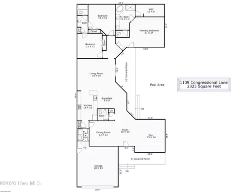 1109 Congressional Ln, Wilmington, NC 28411