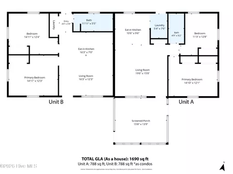 413 Keziah St #A & B, Oak Island, NC 28465