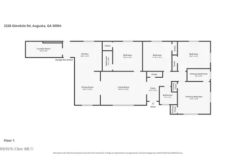 2228 Glendale Rd, Augusta, GA 30904